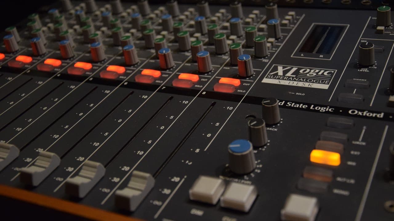 The Recording backdrop